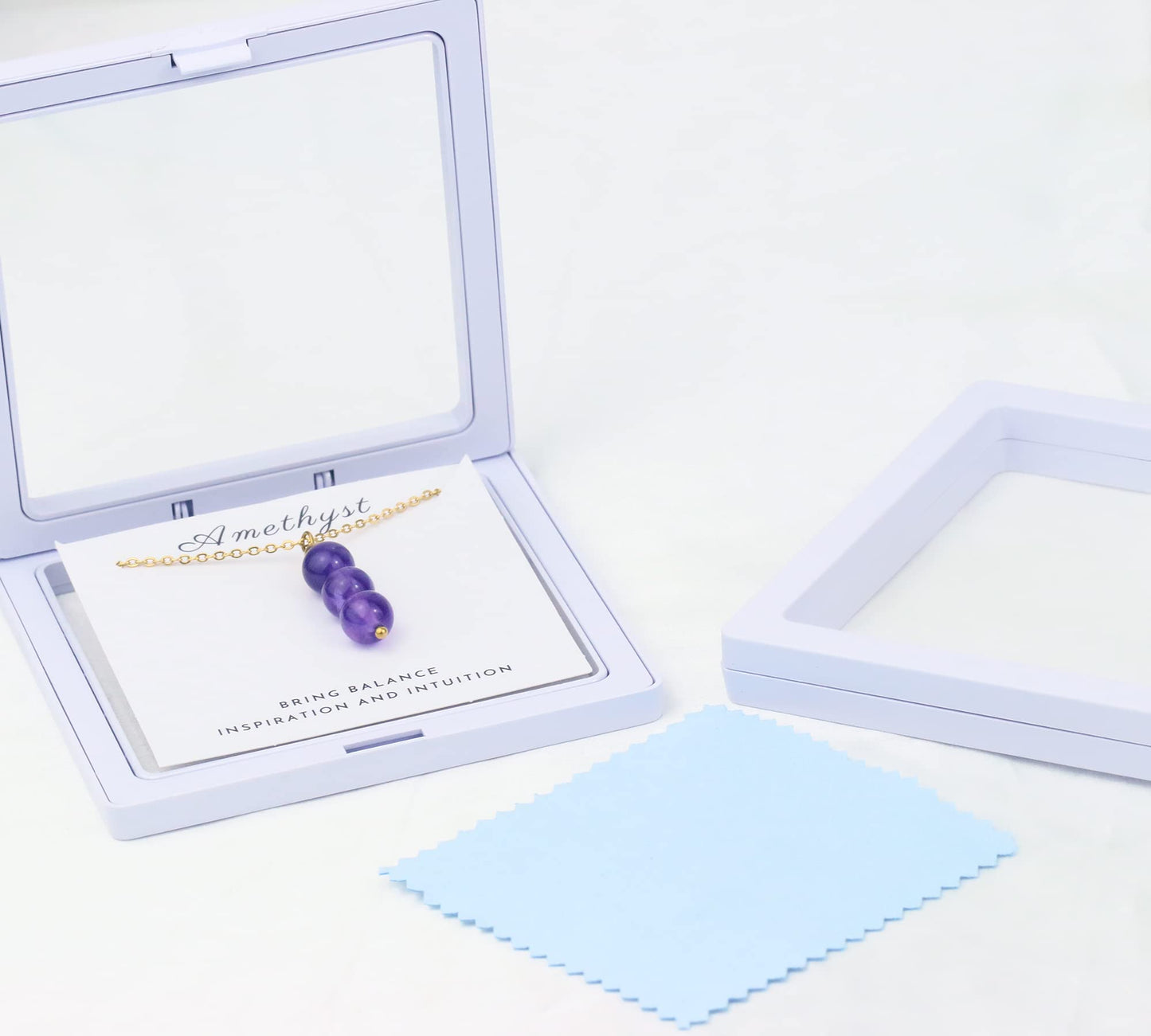 SmileBelle Schwarzer Turmalin Halsketten für Frauen, Schutz und Heilung Spirituelle Kristall Halsketten, Oktober Geburtsstein Halskette Schwarzer Turmalin Schmuck für Frauen Teenager Mädchen als Geburtstagsgeschenke