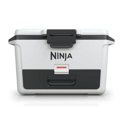 Ninja FrostVault 50qt Hard Cooler with Dry Zone | Integrated Fridge-Temp Dry Storage Drawer | Premium Heavy-Duty Insulated Cooler | Keeps Ice Cold for Days | Spanish Moss | FB151GN1