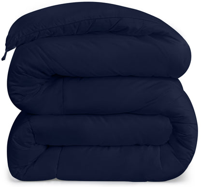 Utopia Bedding Steppbetten Queen-Größe, Ganzjahres-Bettdeckeneinlage, Daunenalternative Box-gesteppte Bettdecke mit Ecklaschen, Maschinenwaschbar (Weiß)
