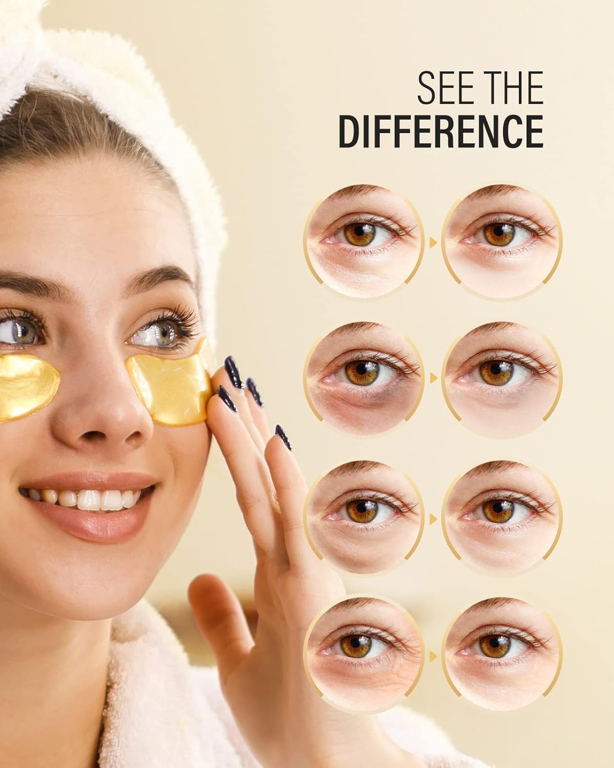 Maskiss 24k Gold Under Eye Patches: A Game-Changer for Dark Circles and Puffy Eyes?