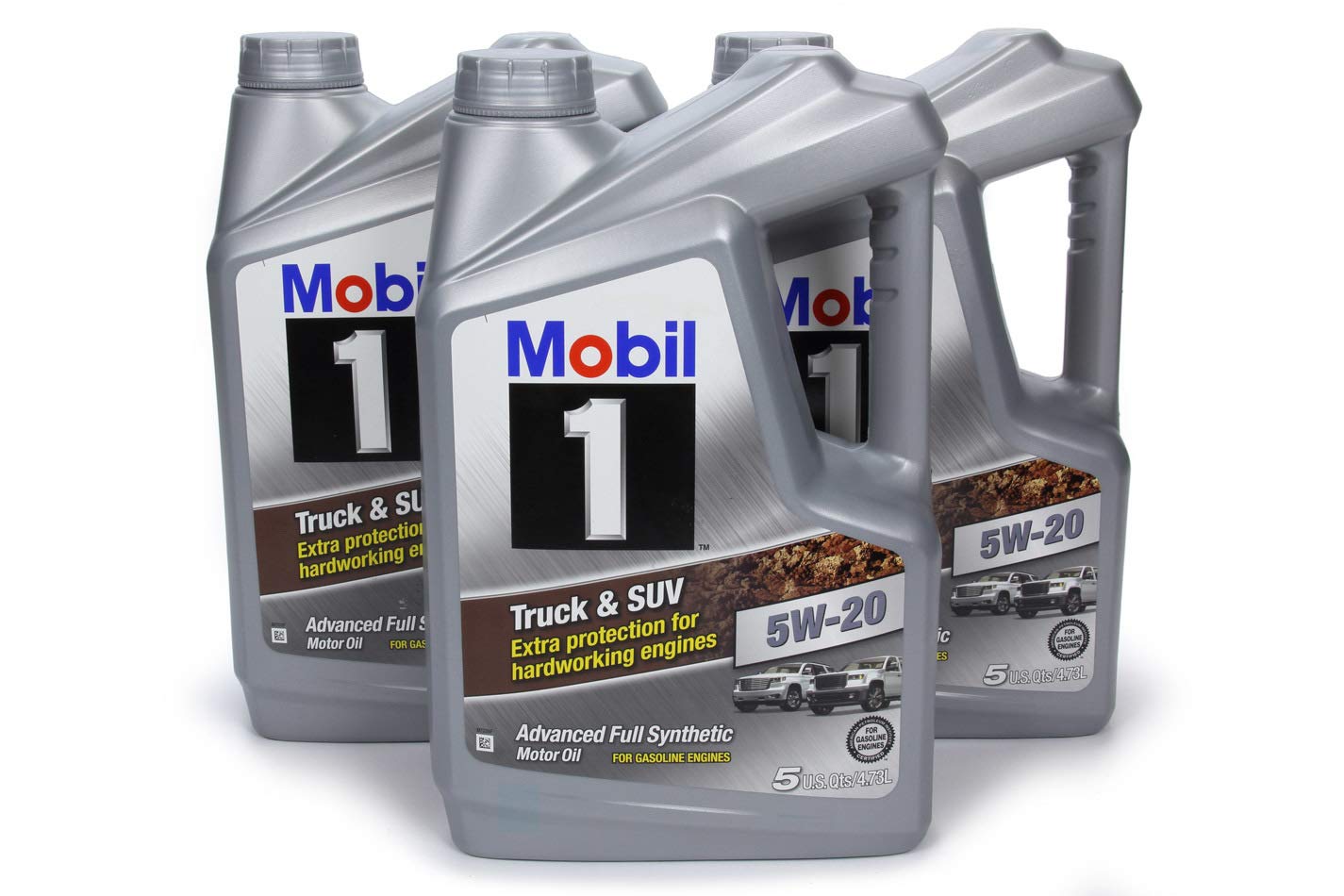Mobil 1 Advanced Fuel Economy Full Synthetic Motor Oil 0W-20, 5 Quart