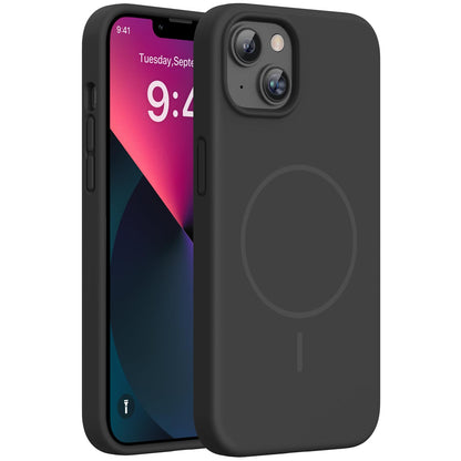Miracase Magnetic for iPhone 17 Pro Case, Compatible with MagSafe, Integrated Silicone Camera Control Cover, 3.0mm Thicken Shockproof Drop Protection Phone Case for 17 Pro,Dark Blue