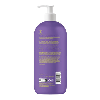 ATTITUDE Shampoo and Body Wash for Kids, EWG Verified Hair and Body Cleanser, Dermatologically Tested Soap, Plant and Mineral Based Bath Products, Vegan, Vanilla and Pear, 32 Fl Oz