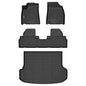 GINOWY-Floor Mats for Toyota 4Runner 1996-2002,1st+2nd Row,TPE All Weather Car Mats Custom Fit Rubber Floor Liners Car Accessories for Toyota 4Runner