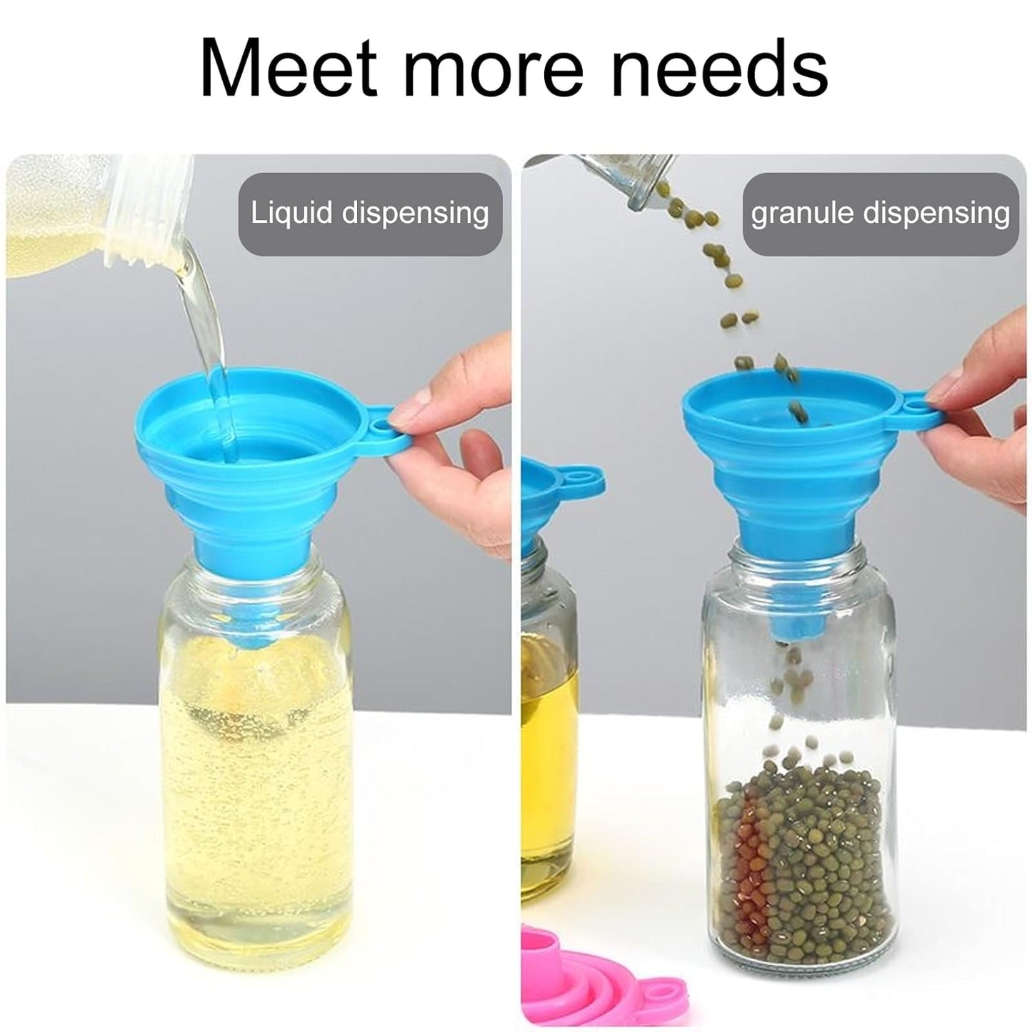 Foldable Silicone Funnel Set: A Game-Changer for Kitchen Tasks