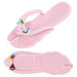 Rosoz Flip Flops for Women Men Foldable Travel Slippers Lightweight Shower Shoes Non-Slip Quick-Dry Bathroom Camp Beach Sandals