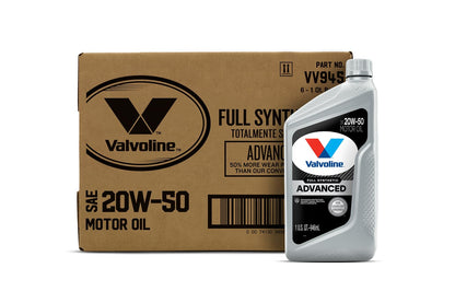 Valvoline Advanced Full Synthetic SAE 0W-20 Motor Oil 5 QT