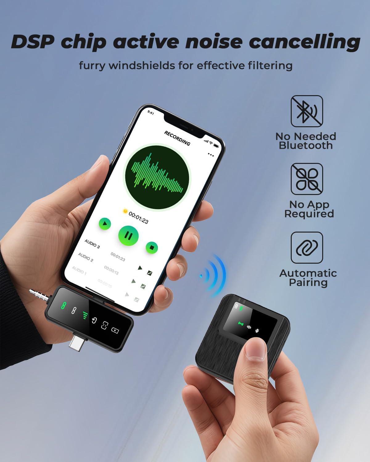 BAILIXIN Wireless Lavalier Microphone: A Game-Changer for Content Creators