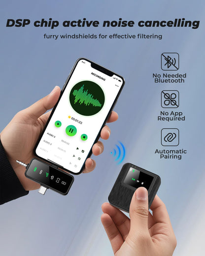 BAILIXIN Wireless Lavalier Microphone: A Game-Changer for Content Creators