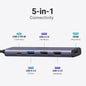 UGREEN USB C Hub 5 in 1 Multiport USB Adapter
