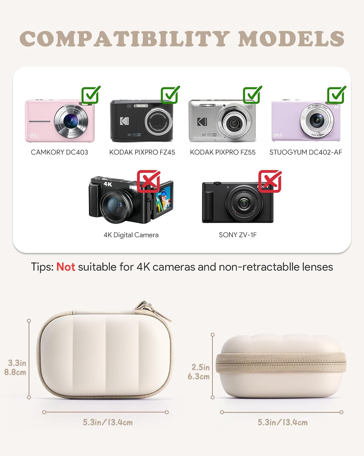 Protect Your Camera with Style: YINKECASE Digital Camera Case