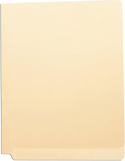 Medical Arts Press Match 14pt Full Cut End Tab File Folders with 2 Permclip Fasteners (250/Carton)