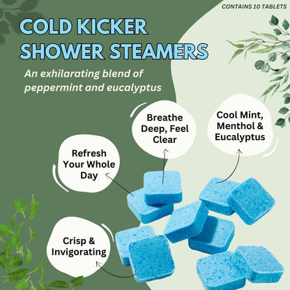 Cold Kicker Shower Steamers: A Soothing Escape in the Shower