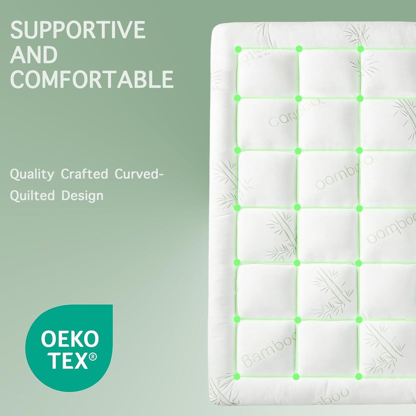 Upgrade Your Sleep with the Orcalic Queen Mattress Topper