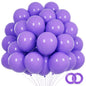 110pcs Black Balloon 12 inch, Black Latex Balloons for Birthday Party Baby Shower Wedding(with 2 Ribbons).