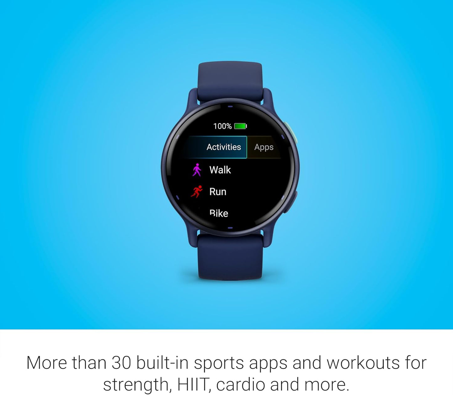 Garmin vívoactive 5, GPS-Smartwatch für Gesundheit und Fitness, AMOLED-Display, bis zu 11 Tage Akkulaufzeit, Schwarz