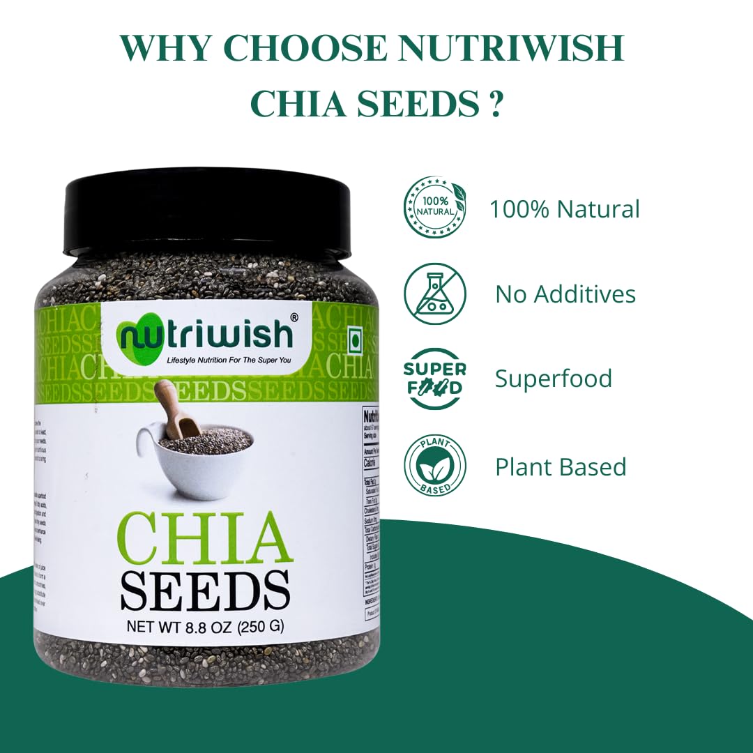 Nutriwish Halim Samen (Aliv/Gartenkresse-Samen), 250 g | Nährstoffreiche Superfood-Samen zum Verzehr | Perfekt für Salate, Suppen, Smoothies, Backwaren, Proteinsnacks & tägliche Wellness-Ernährung