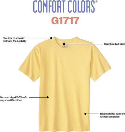 Comfort Colors Adult Short Sleeve Tee Review: Soft, Durable, and Versatile