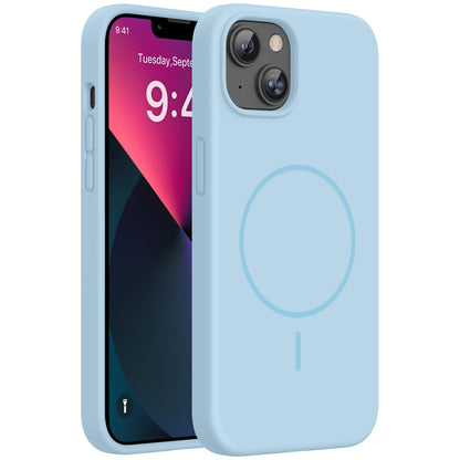 Miracase Magnetic for iPhone 17 Pro Case, Compatible with MagSafe, Integrated Silicone Camera Control Cover, 3.0mm Thicken Shockproof Drop Protection Phone Case for 17 Pro,Dark Blue