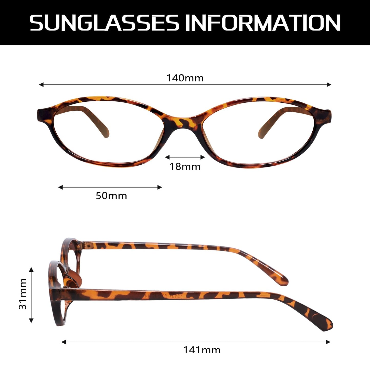 GUVIVI Retro Ovale Sonnenbrille für Damen Chic Cat Eye 90er Jahre Sonnenbrille Leichte Schmale Sonnenbrille Trendiger UV-Schutz Sonnenbrille