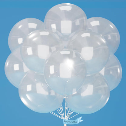 PartyWoo White Balloons 155pcs Different Sizes Pack of 18 12 10 5 Inch Matte White Latex Balloon Arch Kit Garland for Wedding Bridal Graduation Baby Shower Birthday Party Decorations White-Y13