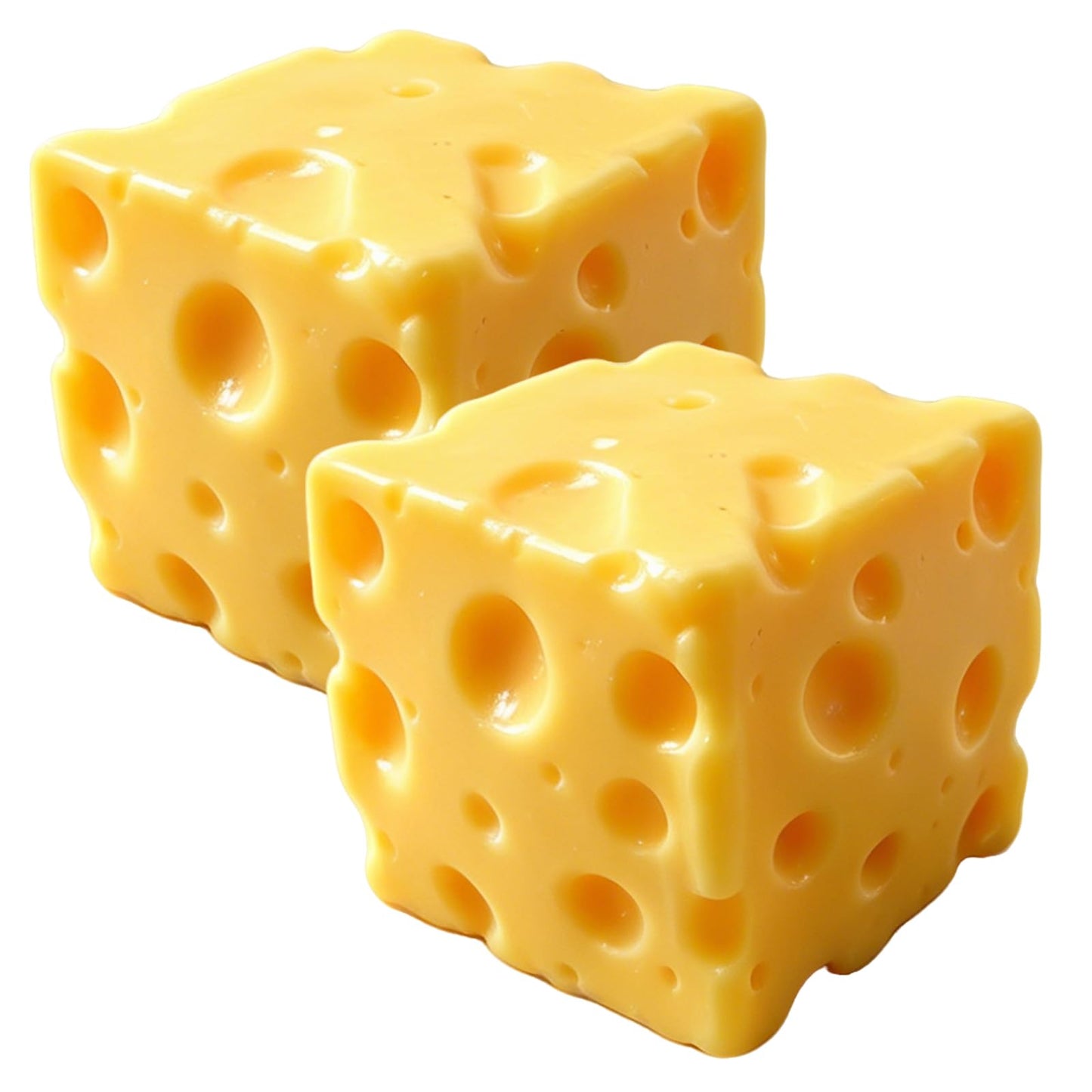 Cheese Squishy Stress Relief Original Sensory Food Squishy Stress Relief Fidget Toy Stress Balls for Adults (Yellow-1PC)