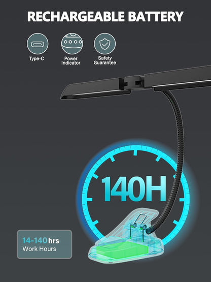 Vekkia 64 Led Rechargeable Music Stand Light