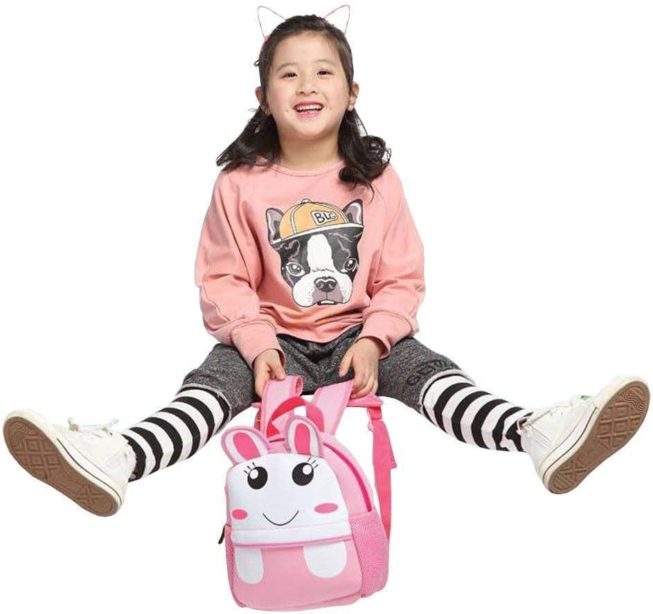 Geanmoki Kinderrucksack, Baby Jungen Mädchen Kleinkind Vorschule Rucksack Kinderrucksäcke Taschen, Hase, Einheitsgröße, Klassisch