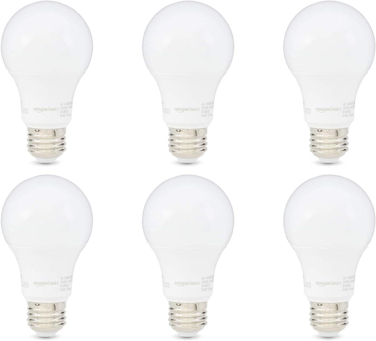 6 Count (Pack of 1)Soft White60W Equivalent