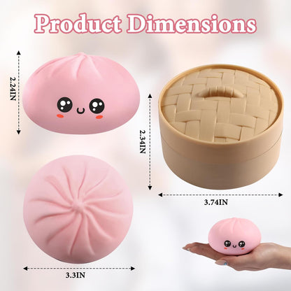 Dumpling Squishy Stress Ball: A Cute Way to Relieve Anxiety