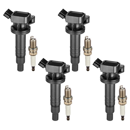 BDFHYK Ignition Coil Pack UF648 and Iridium Spark Plug 97390 Compatible with Jeep Grand Cherokee 2011-2015 Jeep Wrangler Dodge Charger Grand Caravan 2016 Chrysler 200 300 Jeep Coil Pack 3.6L Set of 6