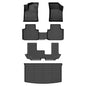 GINOWY-Floor Mats for Toyota 4Runner 1996-2002,1st+2nd Row,TPE All Weather Car Mats Custom Fit Rubber Floor Liners Car Accessories for Toyota 4Runner