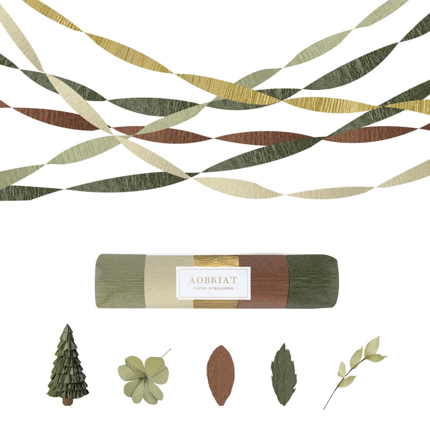 Green Gold Brown