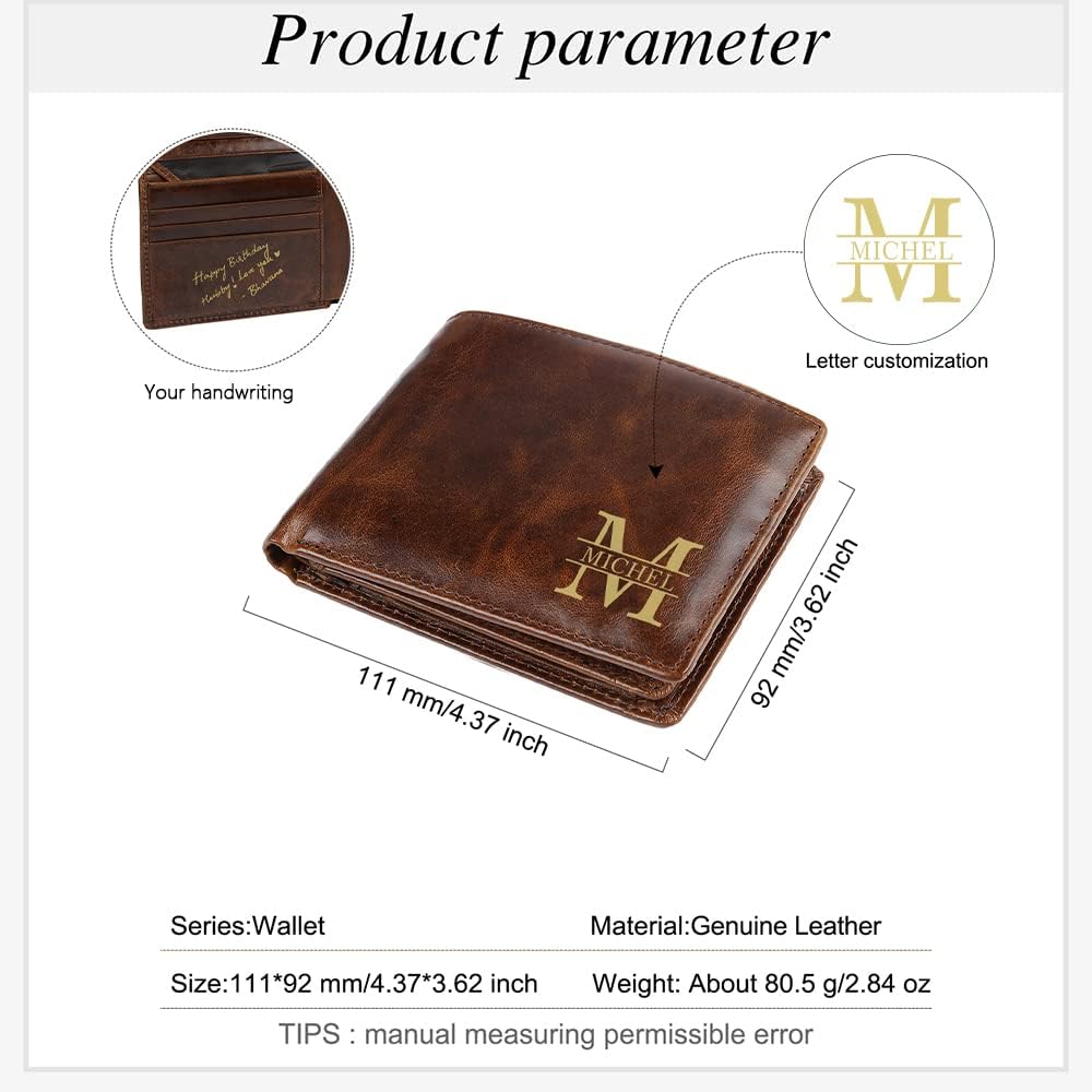 Custom Engraved Wallet for Men: A Meaningful Gift