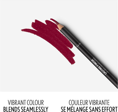 Rimmel London – Lasting Finish Lipliner, langanhaltend, weiche, cremige Textur, verhindert Auslaufen und Verblassen, 100 % tierversuchsfrei