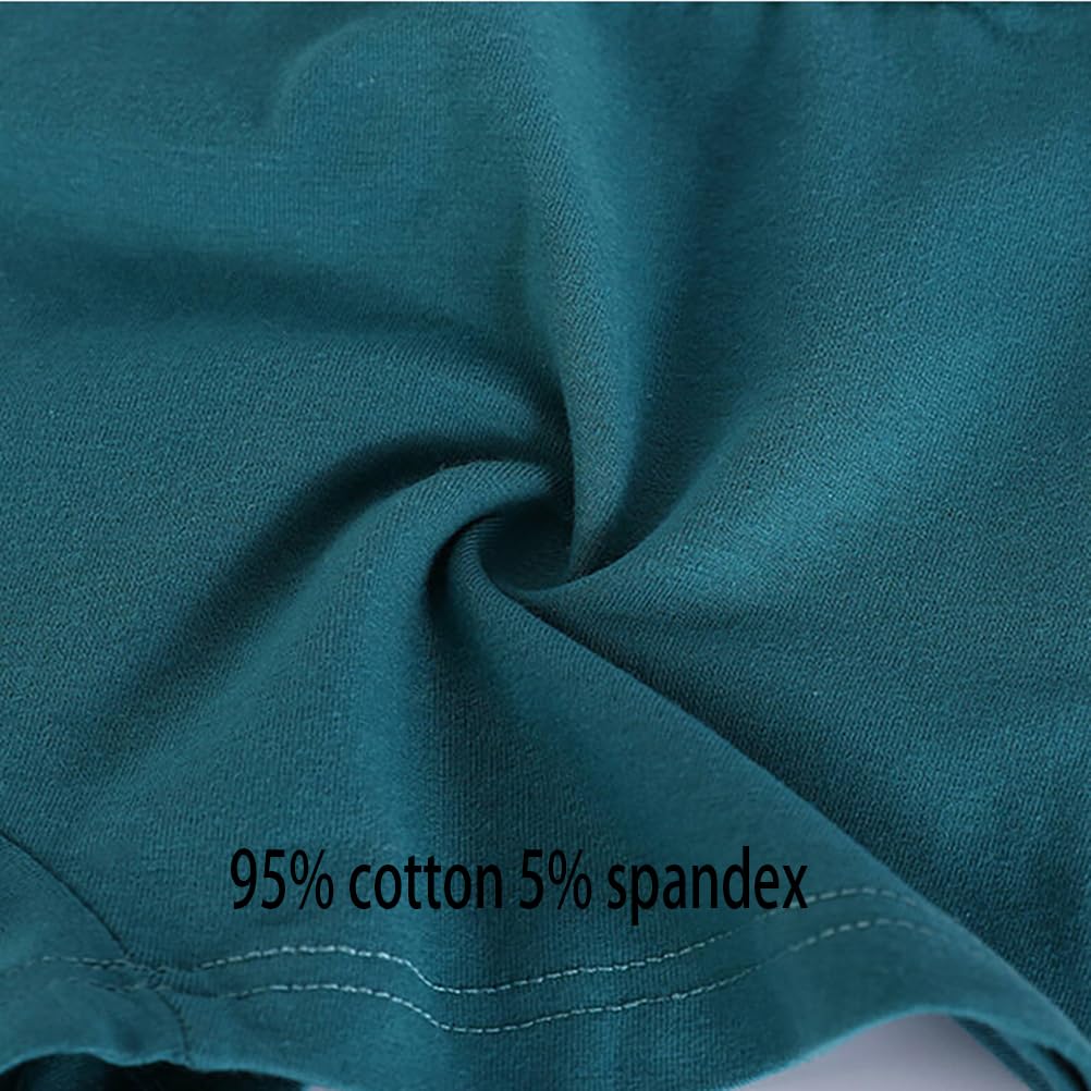 JackLoveBriefs Jungen Baumwoll-Boxershorts Dinosaurier Eisbär Kleinkind Kinder Unterwäsche 12er-Pack, 3-5 Jahre, Blau, Größe: M