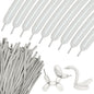 100Pcs clear 260 Balloons Clear Long Skinny Latex Balloon for Animal Ballons, Premium Quality Balloons for Beginners Baloons Making Kid's Carnivals Party Decoartion