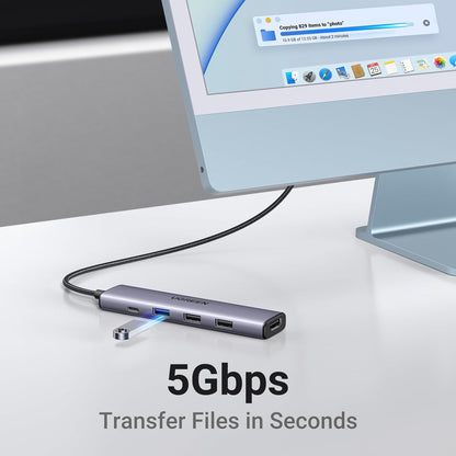 UGREEN USB C Hub 5 in 1 Multiport USB Adapter