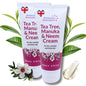 Tea Tree, Manuka & Neem Cream 350ml - Antibacterial, Anti-fungal, Antiseptic, Anti-Itch, Dry, Chapped & Cracked Skin, Eczema, Psoriasis, Jock Itch, Fungal infections. Fast Effective Relief