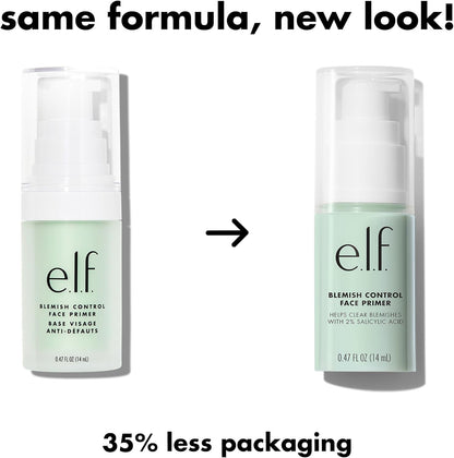 e.l.f. Poreless Face Primer. Make-up-Grundierung für ein makelloses, glattes Hautbild, verleiht dem Make-up Haltbarkeit, angereichert mit Teebaum