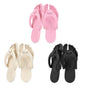 Rosoz Flip Flops for Women Men Foldable Travel Slippers Lightweight Shower Shoes Non-Slip Quick-Dry Bathroom Camp Beach Sandals