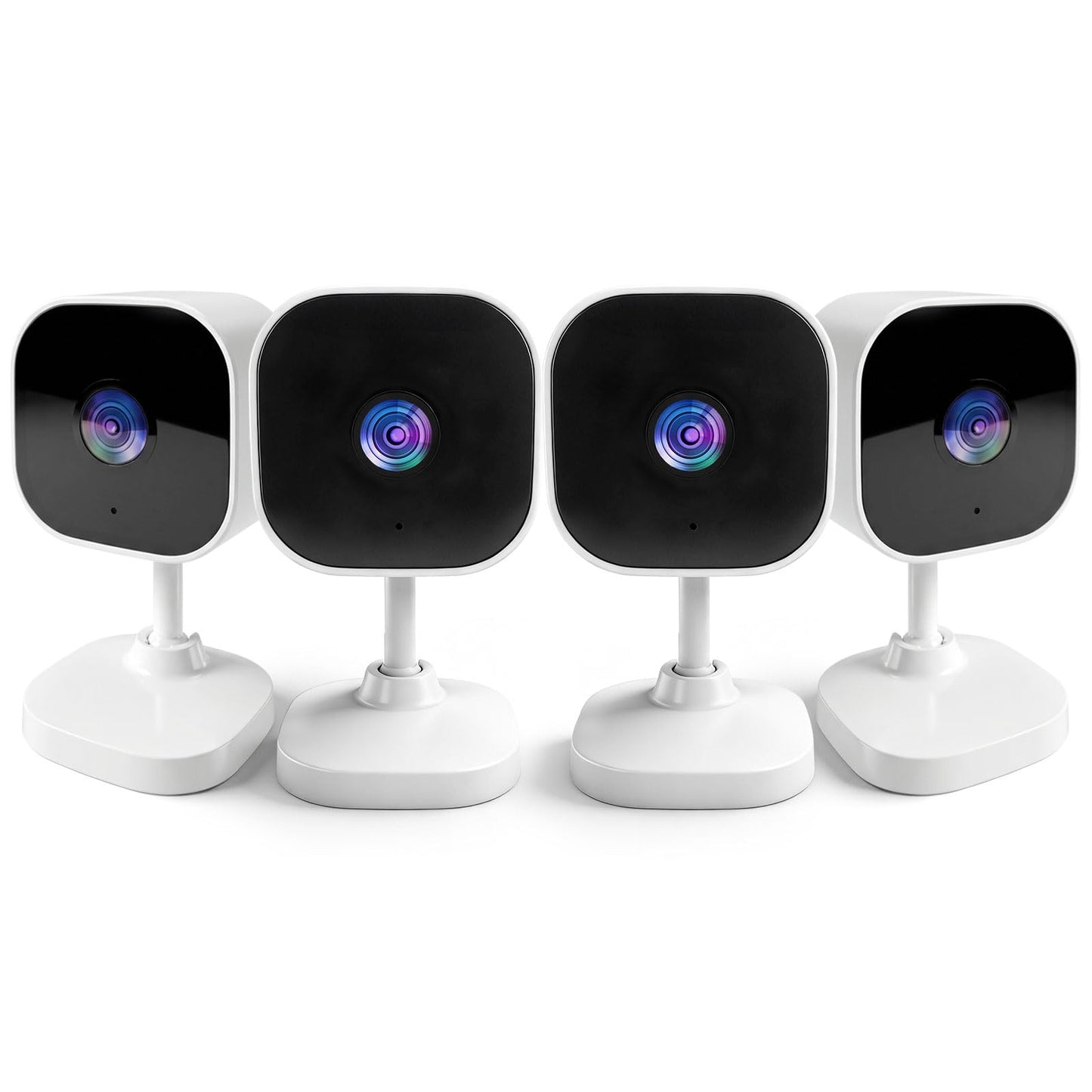 2K Cameras for Home Security Dual-Band 5G/2.4GHz WiFi Indoor Camera Baby Monitor & Pet Camera for Dog Cat Elder AI Motion Detect 2-Way Audio Night Vision 24/7 Local Recording SD Cloud Storage 2 Pack