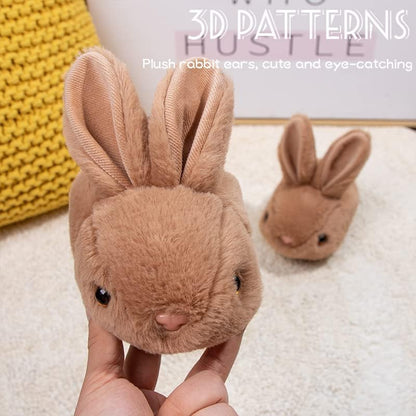 Kleinkind Hausschuhe Mädchen Jungen Winter Hausschuhe Kinder Warme Kaninchen Plüsch Pantoffeln Weiche Innenhausschuhe Für Mädchen Jungen