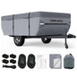 Umbrauto Class C RV Cover Fits 29-32’, Class C Motorhome Camper Cover, Heavy Duty 7 Layers Top Windproof Breathable RV Cover with 3Pcs Extra Straps, Adhesive Repair Patches, 6 Gutter Covers