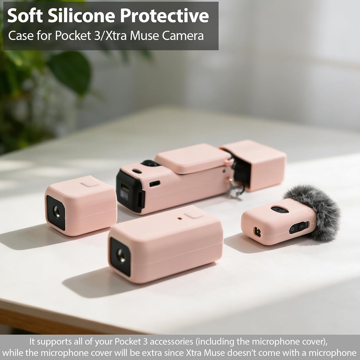 Protect Your DJI Osmo Pocket 3 with Style: Frevyve's Soft Silicone Case