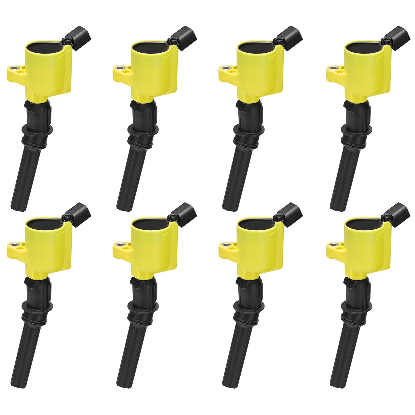 BDFHYK Ignition Coil Pack UF648 and Iridium Spark Plug 97390 Compatible with Jeep Grand Cherokee 2011-2015 Jeep Wrangler Dodge Charger Grand Caravan 2016 Chrysler 200 300 Jeep Coil Pack 3.6L Set of 6