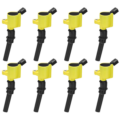 BDFHYK Ignition Coil Pack UF648 and Iridium Spark Plug 97390 Compatible with Jeep Grand Cherokee 2011-2015 Jeep Wrangler Dodge Charger Grand Caravan 2016 Chrysler 200 300 Jeep Coil Pack 3.6L Set of 6