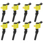 BDFHYK Ignition Coil Pack UF648 and Iridium Spark Plug 97390 Compatible with Jeep Grand Cherokee 2011-2015 Jeep Wrangler Dodge Charger Grand Caravan 2016 Chrysler 200 300 Jeep Coil Pack 3.6L Set of 6