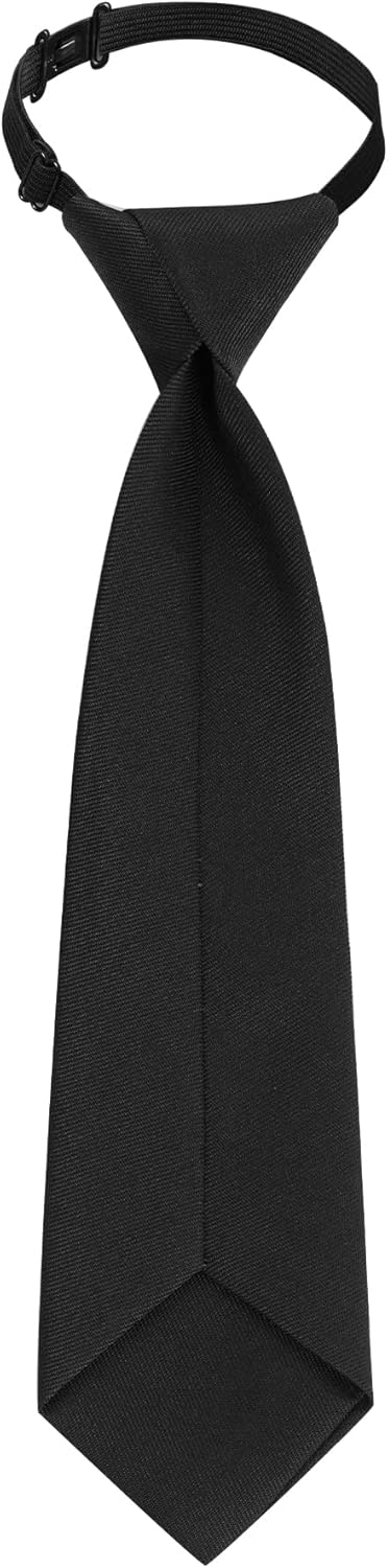 Sucrain 1 Stück Jungen Krawatte Vorgespunden Verstellbares Halsband Krawatte für Hochzeit Abschlussfeier Schuluniformen