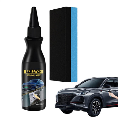 Lackkratzer-Entferner für Fahrzeuge | Polierpaste, Wirbelkratzer-Entferner, Lackpolitur-Wachsglanz-Restaurations-Set für Automobile